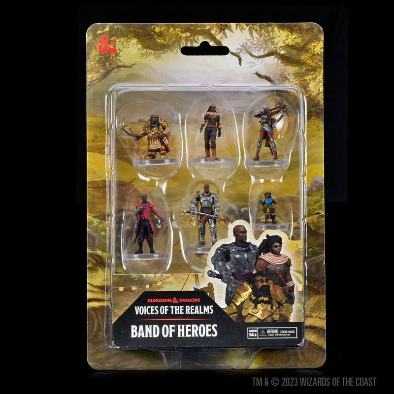 Dungeons & Dragons: Icons of the Realms - Voices of the Realms Band of Heroes from WizKids image 8