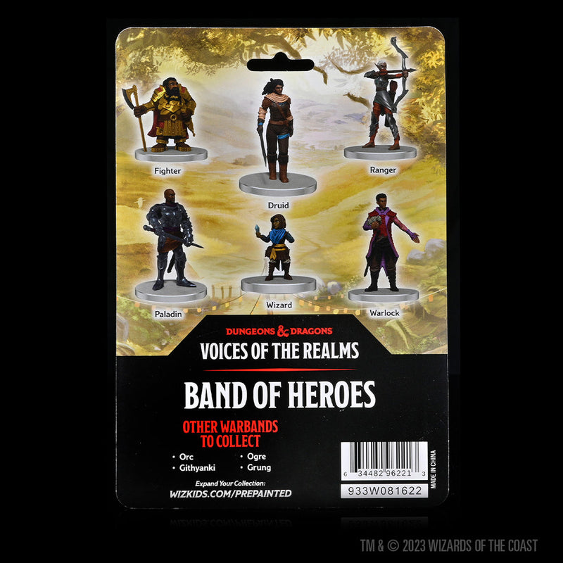 Dungeons & Dragons: Icons of the Realms - Voices of the Realms Band of Heroes from WizKids image 9