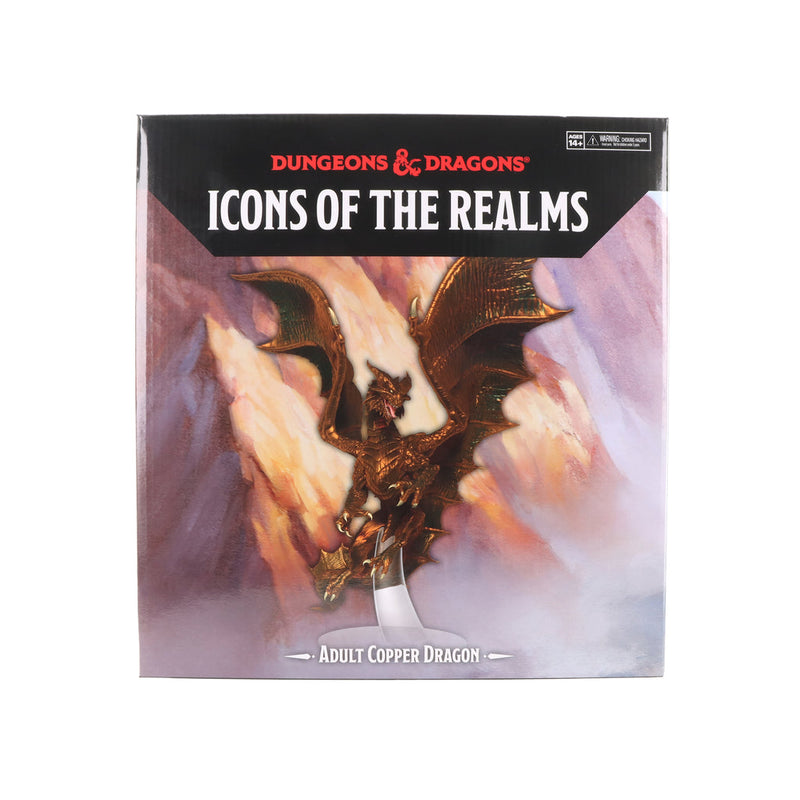 Dungeons & Dragons: Icons of the Realms Adult Copper Dragon from WizKids image 9