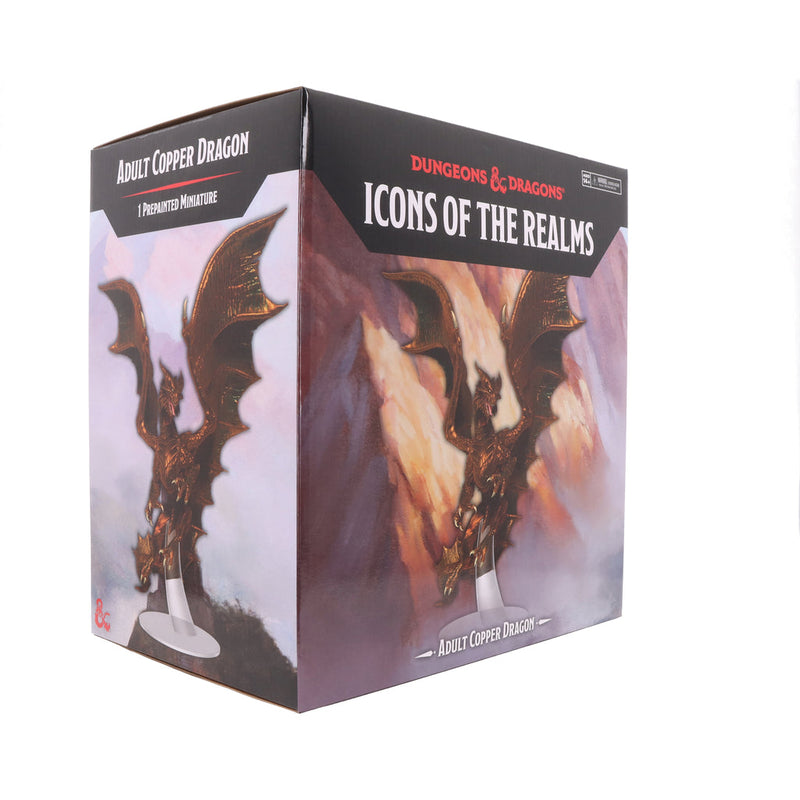 Dungeons & Dragons: Icons of the Realms Adult Copper Dragon from WizKids image 10