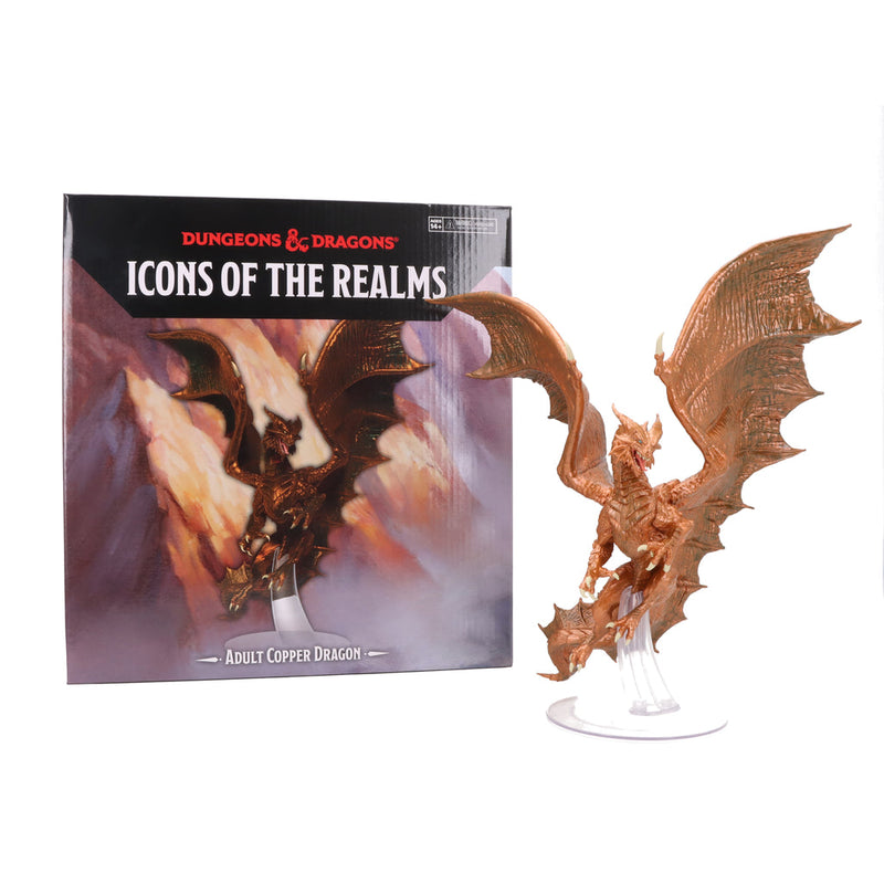 Dungeons & Dragons: Icons of the Realms Adult Copper Dragon from WizKids image 8