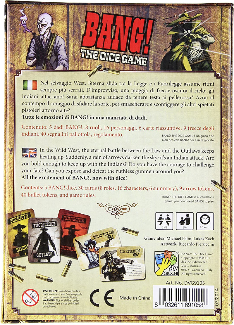 Bang!: The Dice Game by DV Giochi | Watchtower