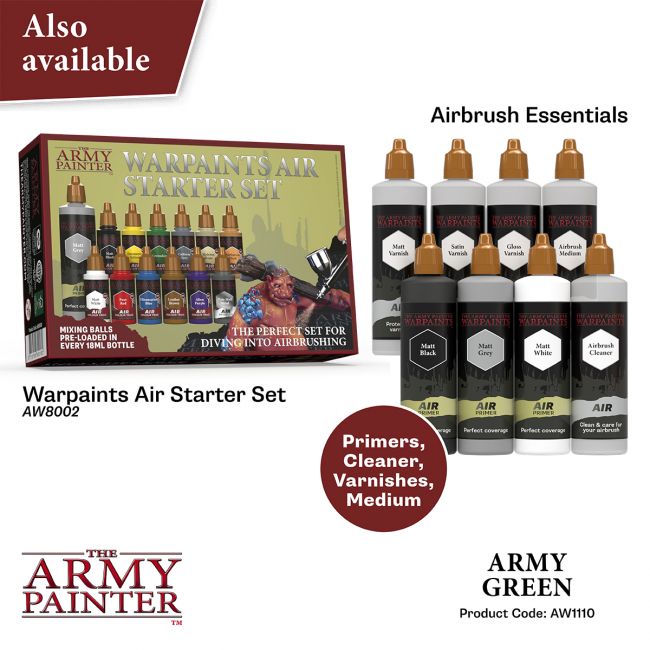 Warpaints Air: Army Green 18ml from The Army Painter image 6