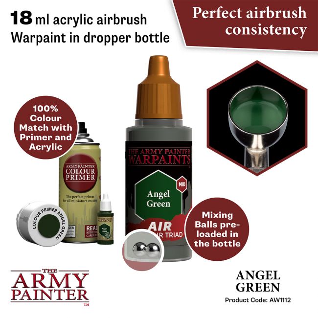 Warpaints Air: Angel Green 18ml from The Army Painter image 2