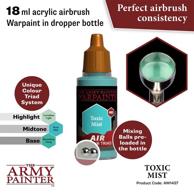 Warpaints Air: Toxic Mist 18ml from The Army Painter image 2