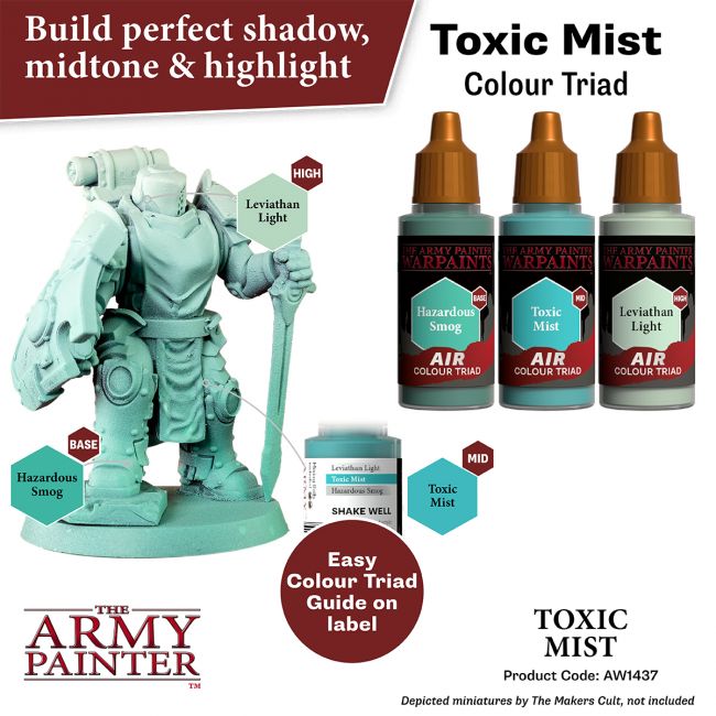 Warpaints Air: Toxic Mist 18ml from The Army Painter image 3