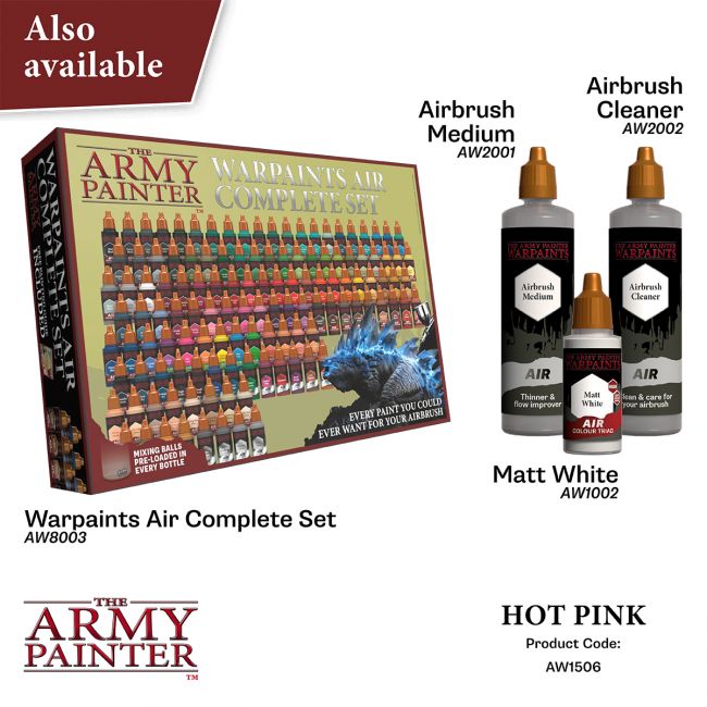 Warpaints Air: Hot Pink 18ml from The Army Painter image 6