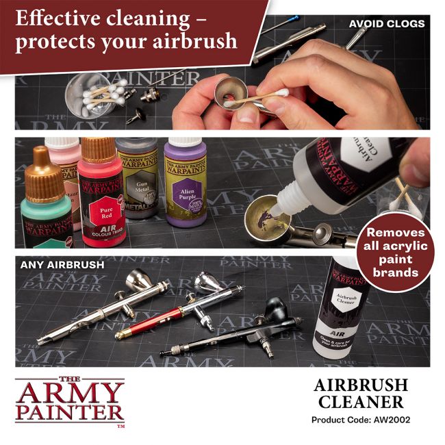 Airbrush Cleaner 100ml from The Army Painter image 3