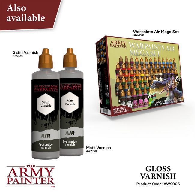 Warpaints Air: Gloss Varnish 100 ml from The Army Painter image 6