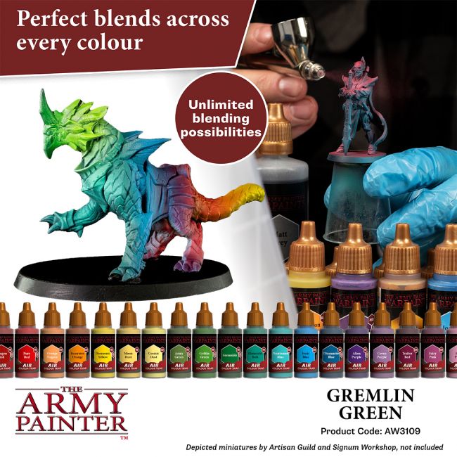 Warpaints Air: Gremlin Green 18ml from The Army Painter image 7