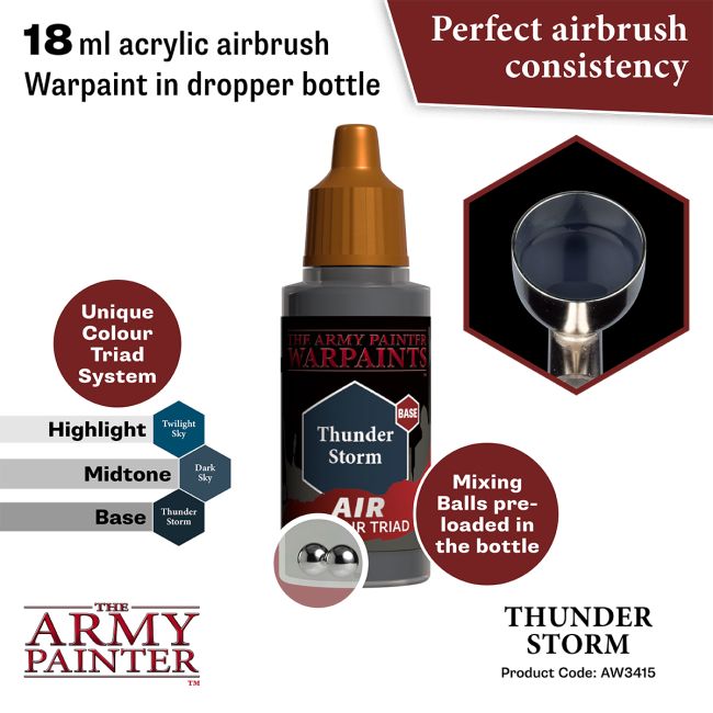 Warpaints Air: Thunder Storm 18ml from The Army Painter image 2