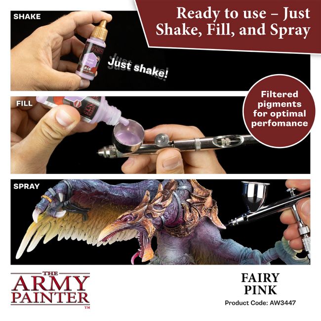 Warpaints Air: Fairy Pink 18ml from The Army Painter image 4