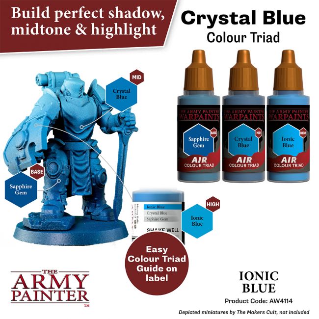 Warpaints Air: Ionic Blue 18ml from The Army Painter image 3