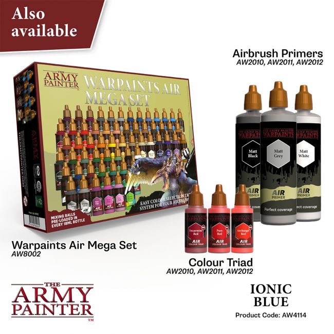 Warpaints Air: Ionic Blue 18ml from The Army Painter image 6