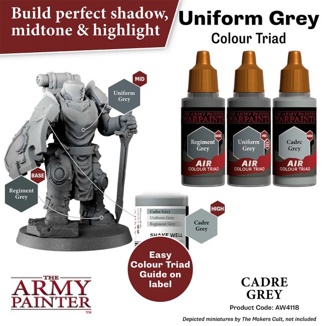 Warpaints Air: Cadre Grey 18ml from The Army Painter image 3