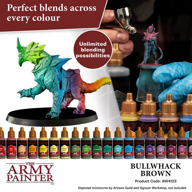 Warpaints Air: Bullwhack Brown 18ml from The Army Painter image 7