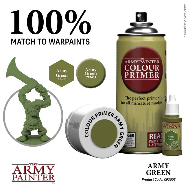 Colour Primer: Army Green from The Army Painter image 4