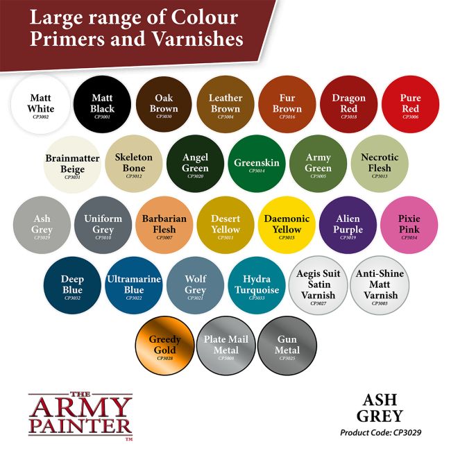 Colour Primer: Ash Grey from The Army Painter image 6