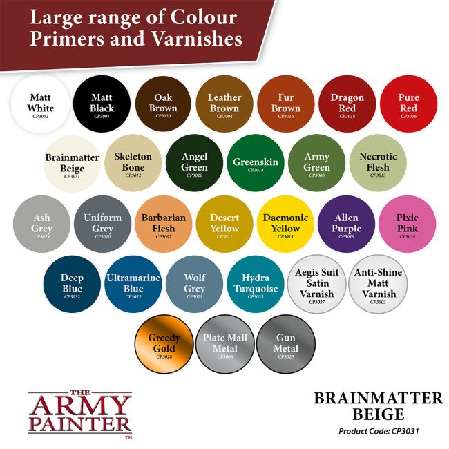 Colour Primer: Brainmatter Beige from The Army Painter image 6