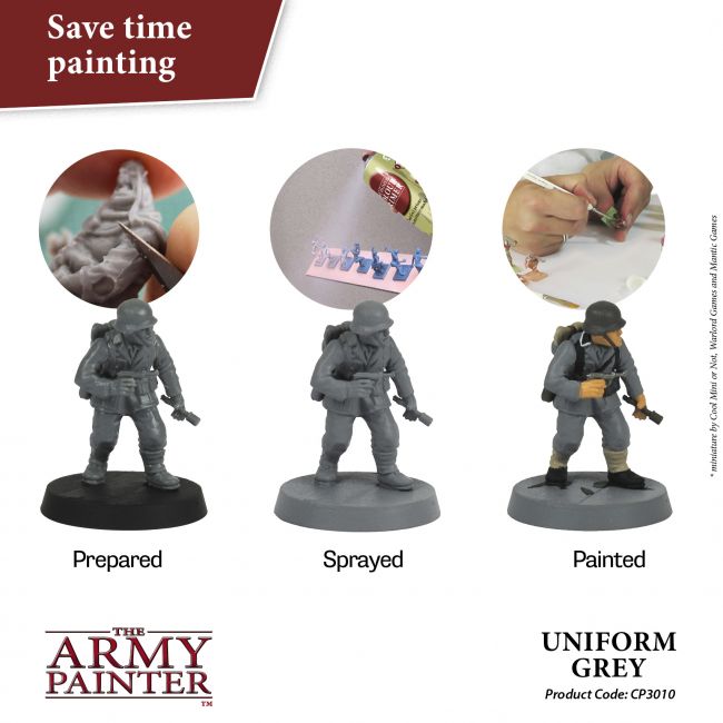 Colour Primer: Uniform Grey from The Army Painter image 2