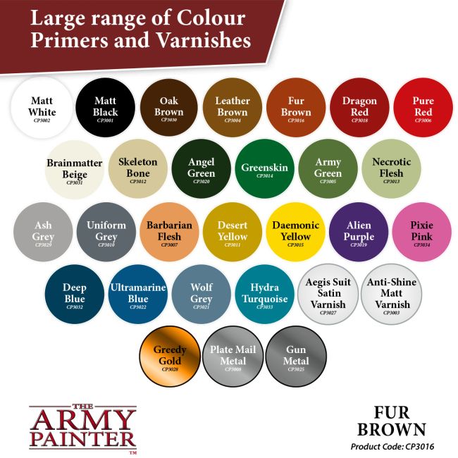 Colour Primer: Fur Brown from The Army Painter image 6