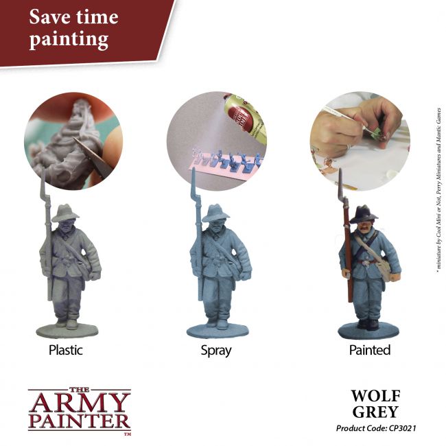 Colour Primer: Wolf Grey from The Army Painter image 2