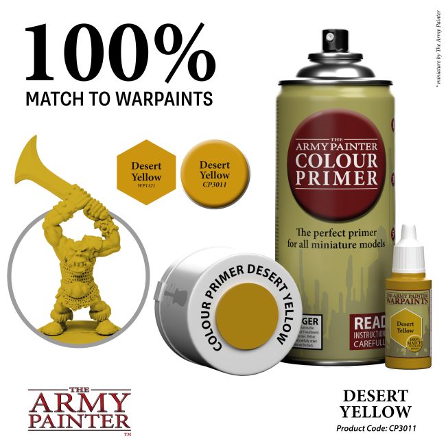 Colour Primer: Desert Yellow from The Army Painter image 4