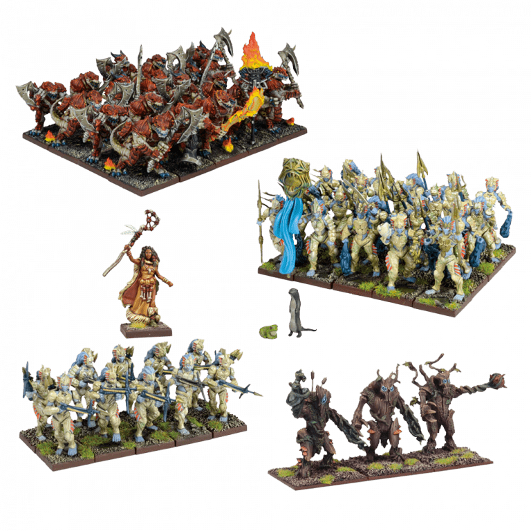 Kings of War: Forces of Nature Army Set (54) from Mantic Entertainment image 1