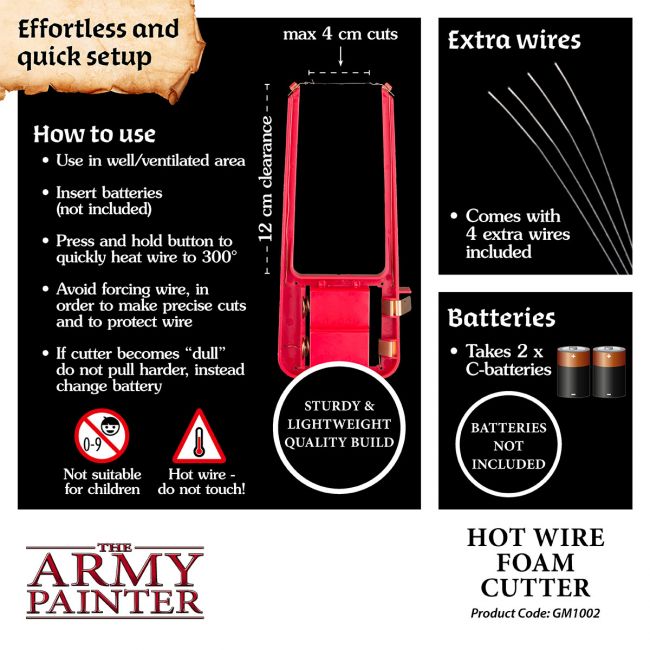 Gamemaster: Hot Wire Foam Cutter from The Army Painter image 5