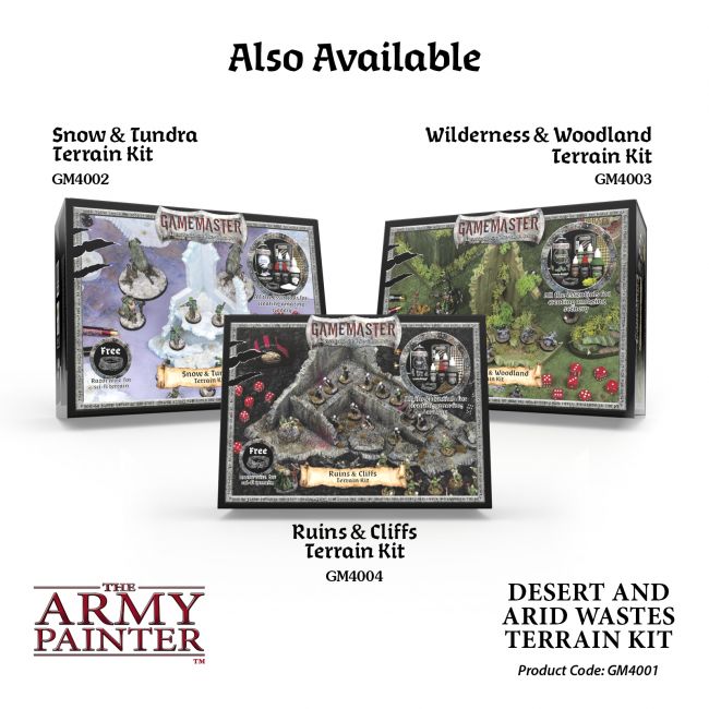 Gamemaster: Desert & Arid Wastes Terrain Kit from The Army Painter image 6
