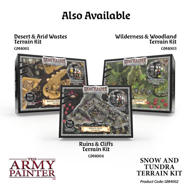 Gamemaster: Snow & Tundra Terrain Kit from The Army Painter image 6