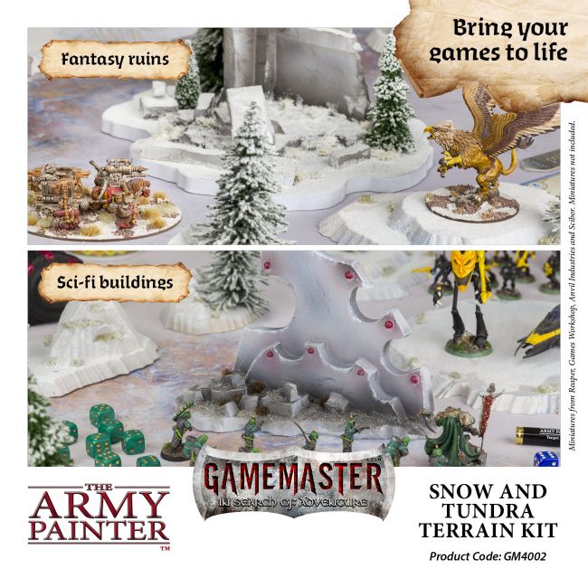Gamemaster: Snow & Tundra Terrain Kit from The Army Painter image 7