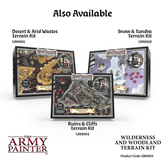 Gamemaster: Wilderness & Woodlands Terrain Kit from The Army Painter image 6