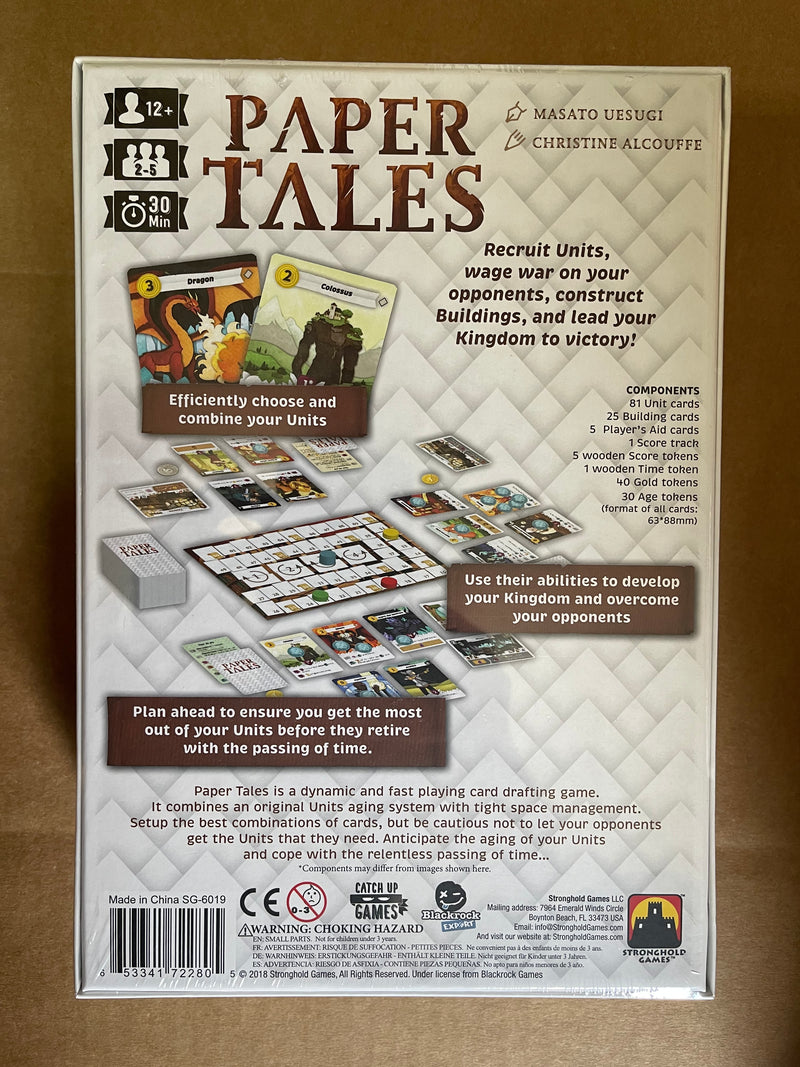 Paper Tales (ding & dent) by Stronghold Games | Watchtower