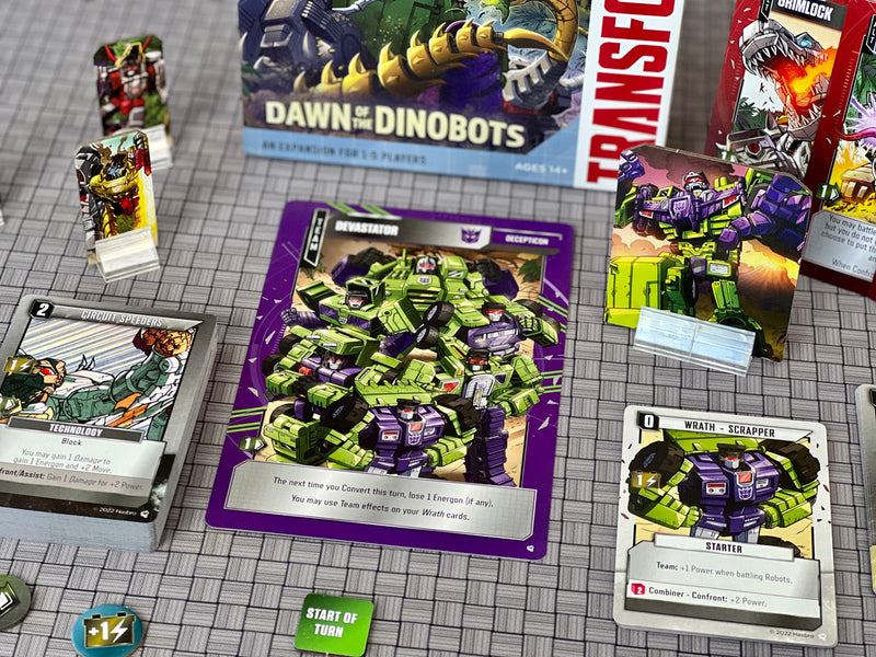 Transformers Deck-Building Game: Dawn of the Dinobots Expansion by Renegade Studios | Watchtower