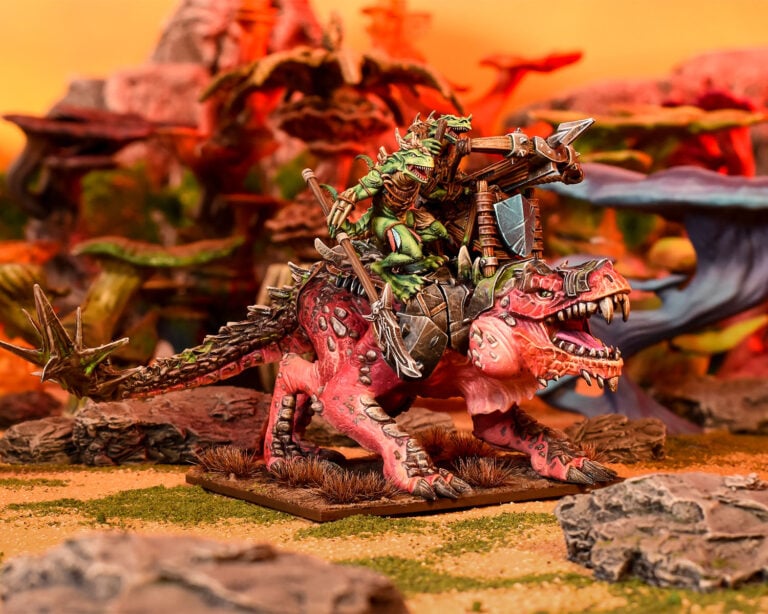 Kings of War: Salamander Ghekkotah Slasher from Mantic Entertainment image 1