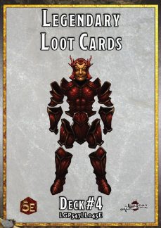 Legendary Loot Cards #4 (5E)