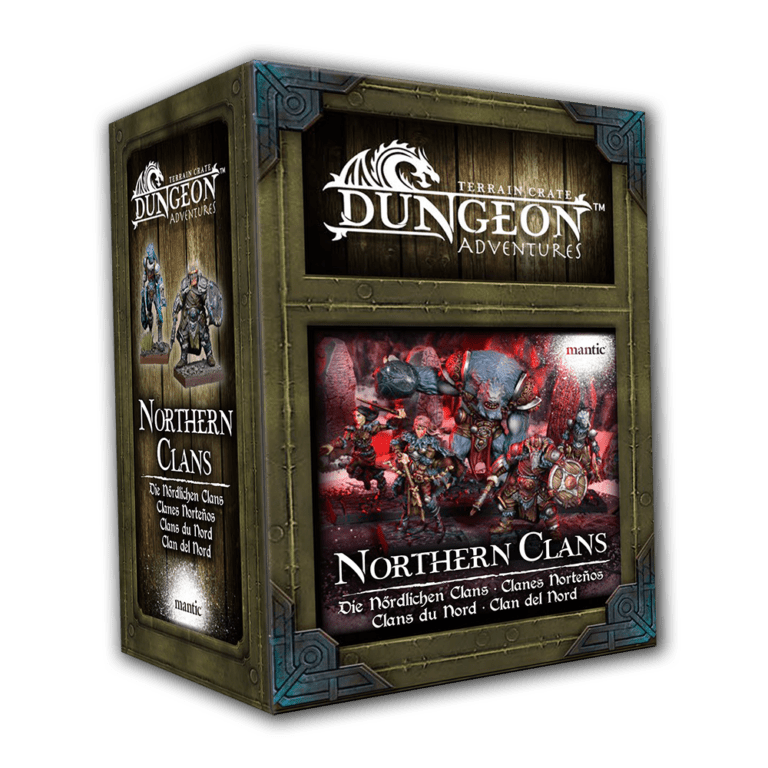 TerrainCrate: Dungeon Adventures - Northern Clans from Mantic Entertainment image 2