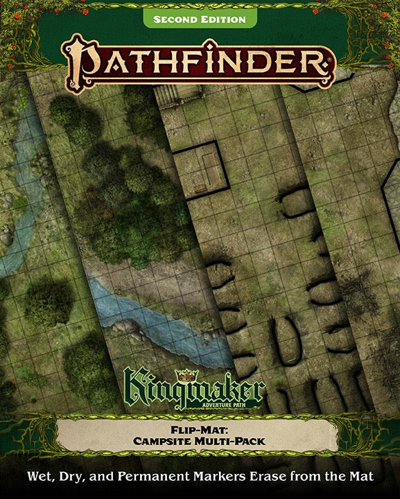 Pathfinder RPG: Flip-Mat - Kingmaker Adventure Path Campsite Multi-Pack from Paizo Publishing image 1
