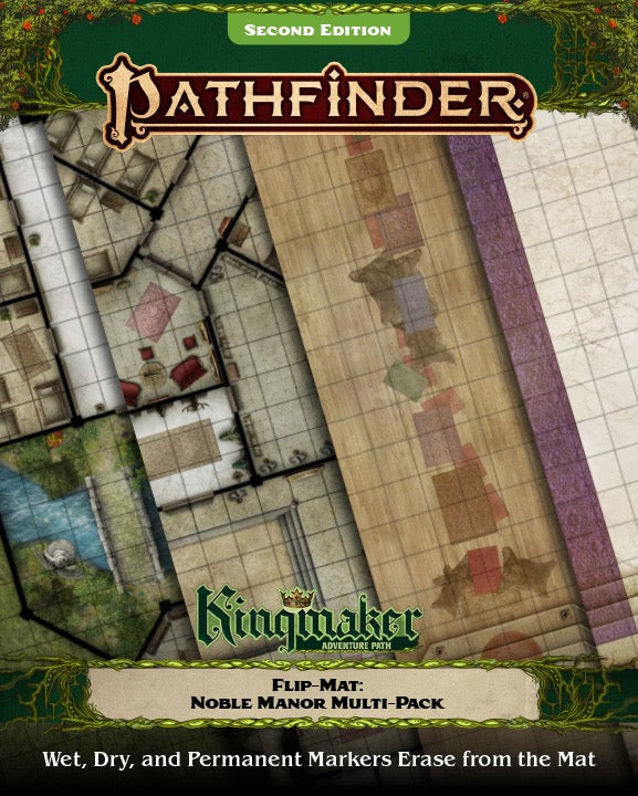 Pathfinder RPG: Flip-Mat - Kingmaker Adventure Path Noble Manor Multi-Pack from Paizo Publishing image 1