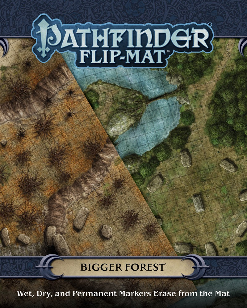 Pathfinder RPG: Flip-Mat - Bigger Forest from Paizo Publishing image 1