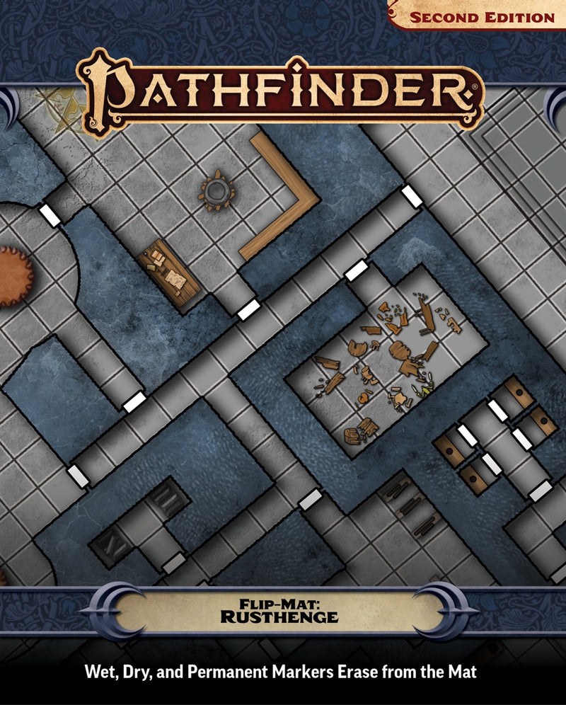 Pathfinder RPG: Flip-Mat - Rusthenge (P2) from Paizo Publishing image 1
