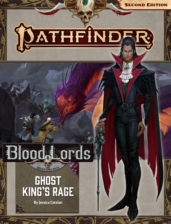 Pathfinder RPG: Adventure Path - Blood Lords Part 6 - Ghost King's Rage (P2) from Paizo Publishing image 1