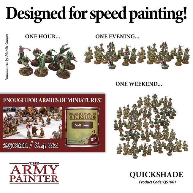 Quickshade: Quick Shade Soft Tone 250ml from The Army Painter image 3