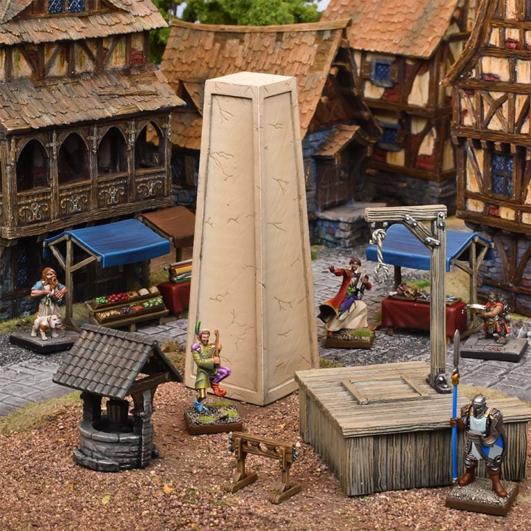 TerrainCrate: Village Square from Mantic Entertainment image 1