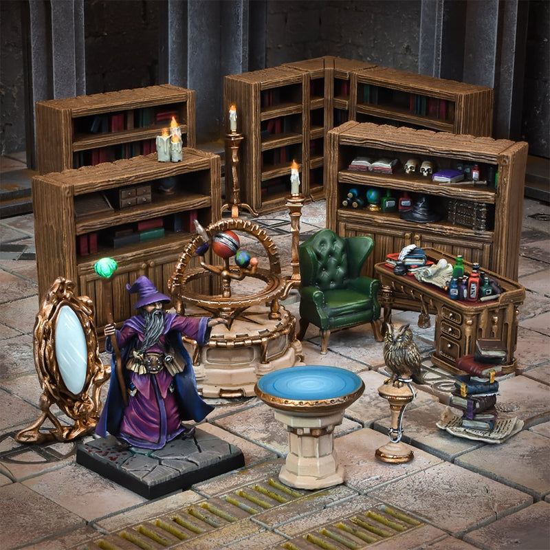 TerrainCrate: Wizard's Study from Mantic Entertainment image 1