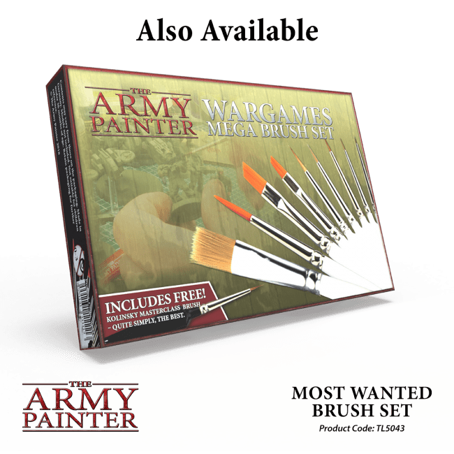 Hobby Starter: Wargamers Most Wanted Brush Set from The Army Painter image 6