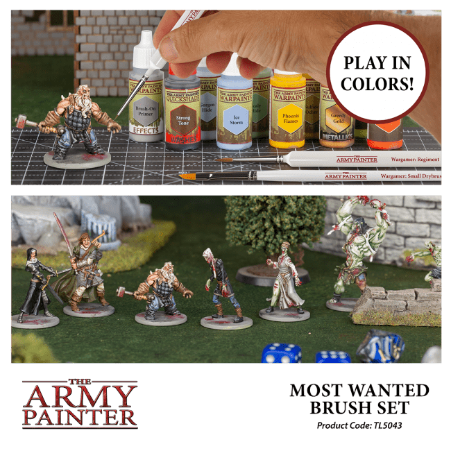 Hobby Starter: Wargamers Most Wanted Brush Set from The Army Painter image 7