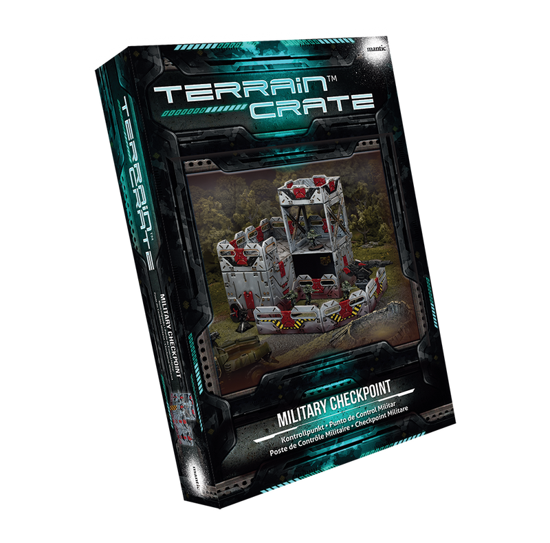 TerrainCrate: Military Checkpoint from Mantic Entertainment image 1
