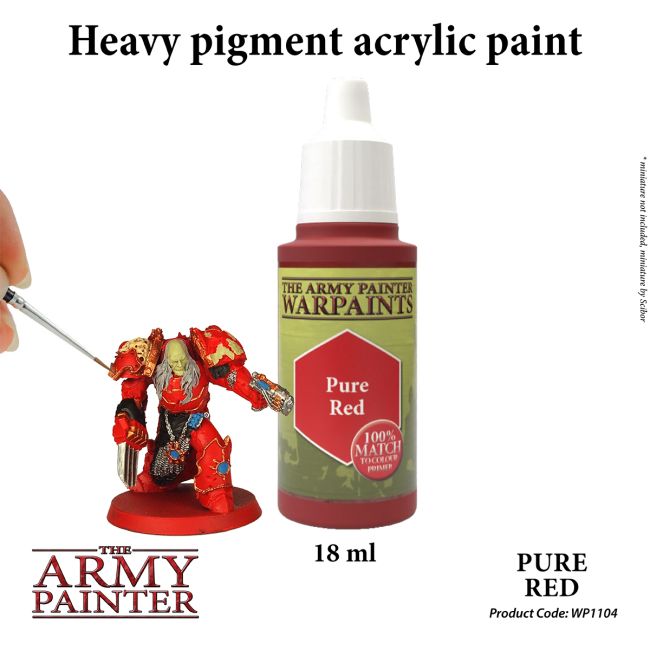 Warpaints: Pure Red 18ml from The Army Painter image 2
